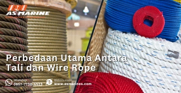 Perbedaan Utama Antara Tali dan Wire Rope